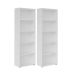 Conjunto com 2 Estantes Multy Branco