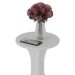 Conjunto com 2 Mesas Laterais Kin Branco
