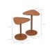 Conjunto com 2 Mesas Laterais Paris Nature