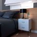 Conjunto com 2 Mesas de Cabeceira Adore Branco
