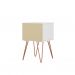Conjunto com 2 Mesas de Cabeceira Bled 4 GV Branco