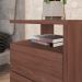 Conjunto com 2 Mesas de Cabeceira Campeche 4 Gavetas Catanho