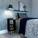 Conjunto com 2 Mesas de Cabeceira Elegance Preto