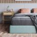 Conjunto com 2 Mesas de Cabeceira Oslo Palinha 2 Gavetas Hanover