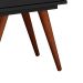 Conjunto com 2 Mesas de Cabeceira Retrô Plus 4 GV Preto