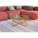 Conjunto com 2 Mesas de Centro Boro Dourado