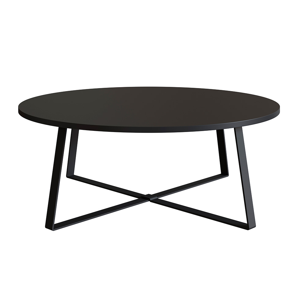 Conjunto com 2 Mesas de Centro Boro Preto