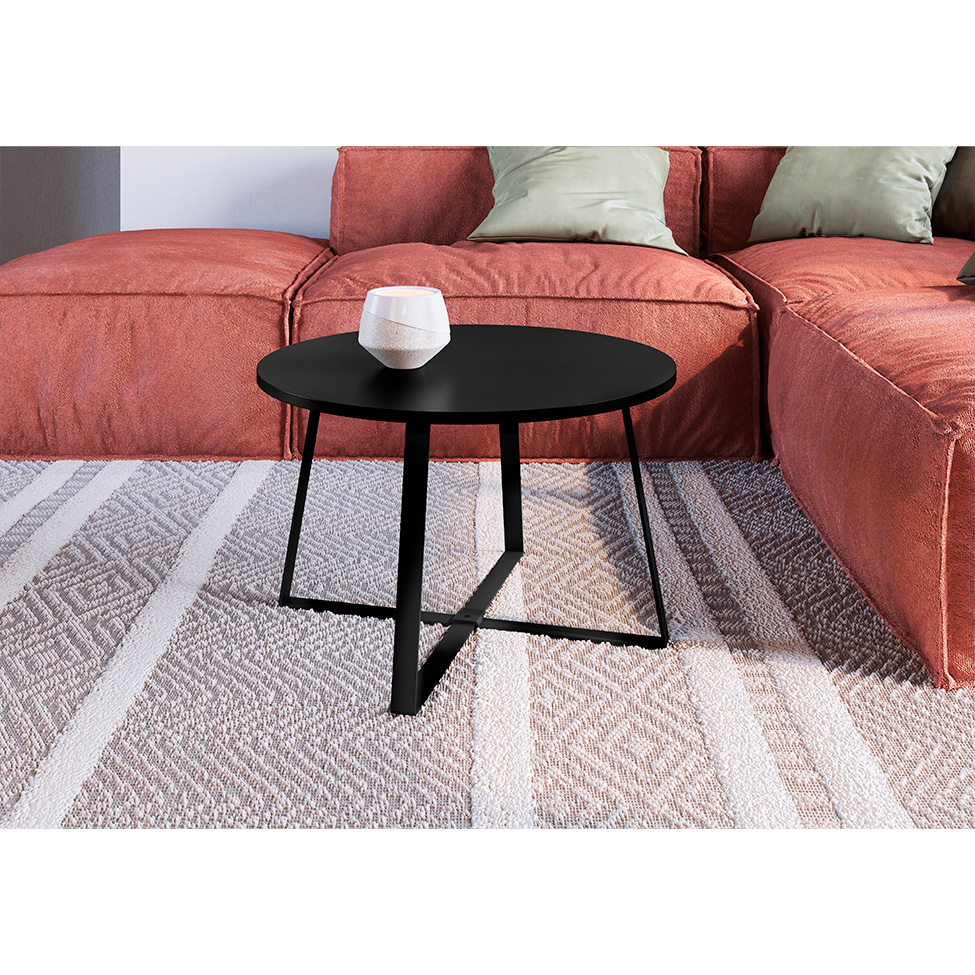 Conjunto com 2 Mesas de Centro Boro Preto