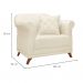 Conjunto com 2 Poltronas Abruzzo Linho Natural