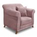 Conjunto com 2 Poltronas Abruzzo Veludo Lilás