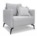 Conjunto com 2 Poltronas Lazio Linho Grigio