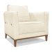 Conjunto com 2 Poltronas Potenza Linho Pérola