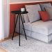 Conjunto com 3 Mesas Laterais Neão Preto