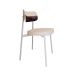 Conjunto com 4 Cadeiras Alloa Polipropileno Palha e Café