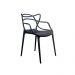Conjunto com 4 Cadeiras Berrini Preta