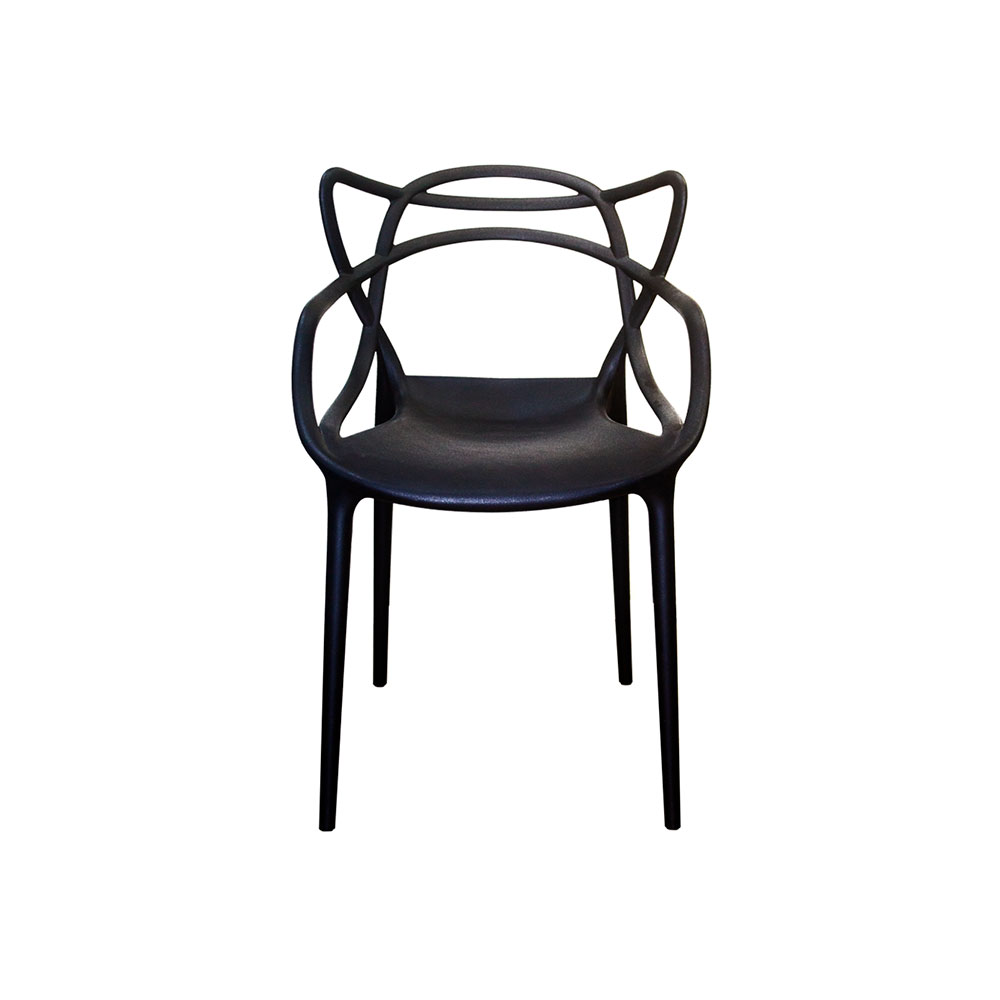 Conjunto com 4 Cadeiras Berrini Preta