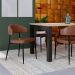 Conjunto com 4 Cadeiras Bless Whisky e Preta