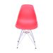 Conjunto com 4 Cadeiras DKR Eames Telha e Cromado