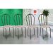 Conjunto com 4 Cadeiras Madryn Bege e Preto