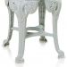 Conjunto com 4 Cadeiras de Plástico Colonial Branco