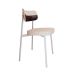 Conjunto com 6 Cadeiras Alloa Polipropileno Palha e Café