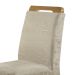Conjunto com 6 Cadeiras Athenas Suede Amassado Marrom e Imbuia