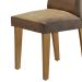 Conjunto com 6 Cadeiras Athenas Suede Animalle Marrom e Imbuia