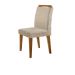 Conjunto com 6 Cadeiras Olivia Suede Amassado Chocolate e Capuccino