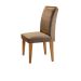 Conjunto com 6 Cadeiras Olivia Suede Animalle Chocolate e Capuccino