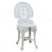 Conjunto com 6 Cadeiras de Plástico Colonial Branco