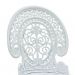Conjunto com 6 Cadeiras de Plástico Colonial Branco