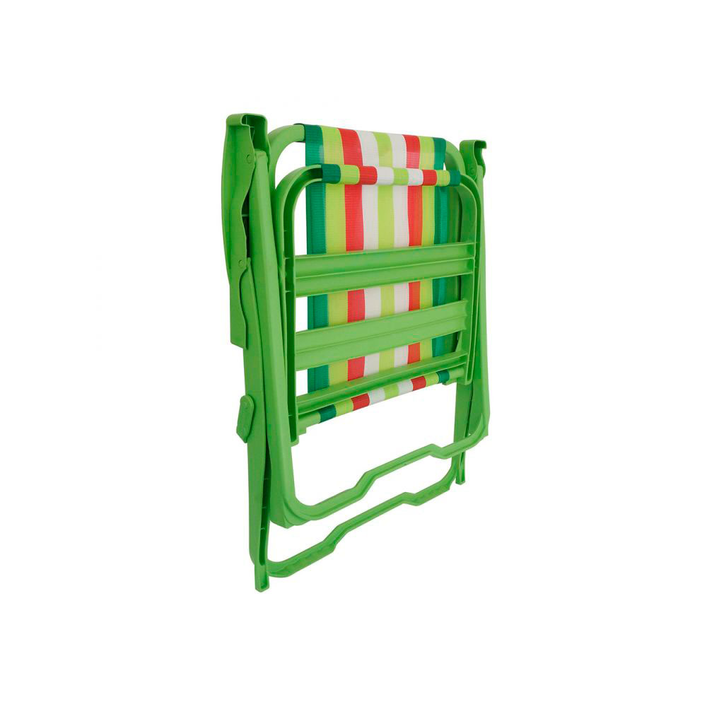 Conjunto com 6 Cadeiras de Praia Peruíbe Verde