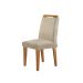 Conjunto de 2 Cadeiras de Jantar Athenas Imbuia Suede Amassado Chocolate