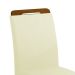 Conjunto de 2 Cadeiras de Jantar Athenas Imbuia Veludo Creme