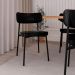 Conjunto de 4 Cadeiras Alloa Preta