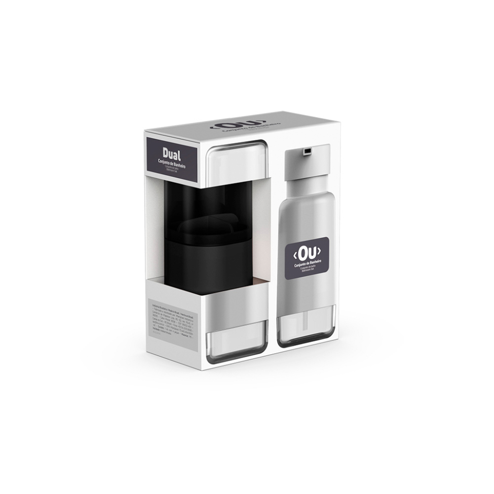Conjunto de Banheiro Dual Preto