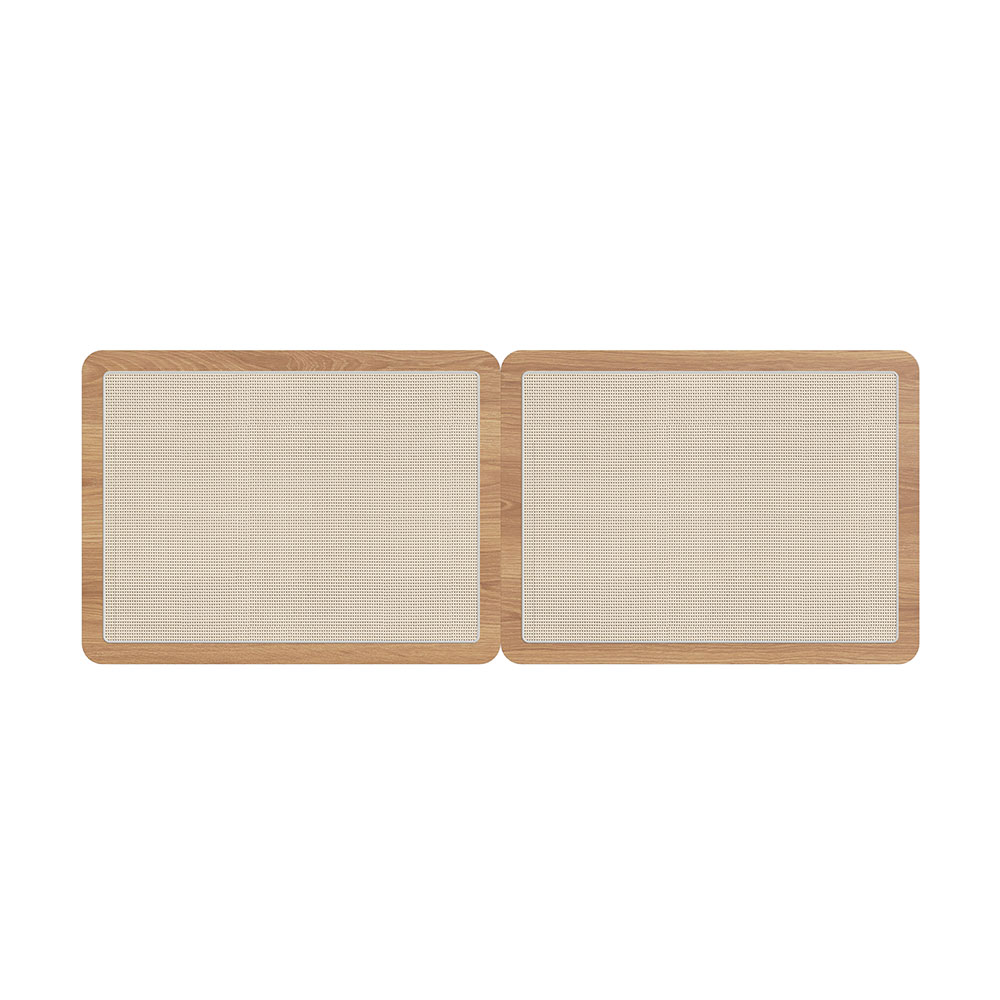 Conjunto de Cabeceira Casal com 2 Mesas de Apoio Oslo 1 GV Hanover