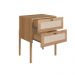 Conjunto de Cabeceira Casal com 2 Mesas de Apoio Oslo 2 GV Hanover