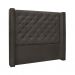 Conjunto de Cabeceira King com Recamier Vicenza Suede Cinza