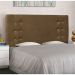 Conjunto de Cabeceira Queen com Recamier Gênova Suede Caramelo