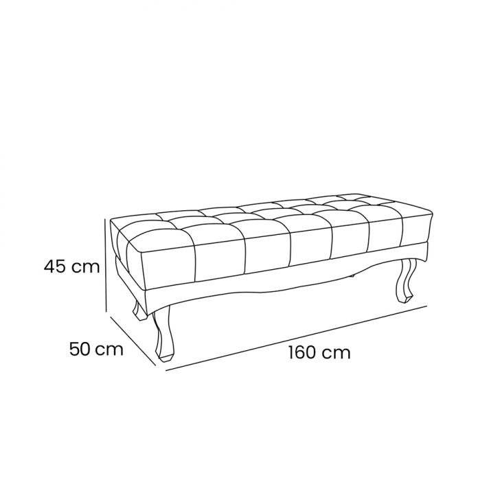 Conjunto de Cabeceira Queen com Recamier Vicenza Veludo Uva