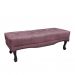 Conjunto de Cabeceira Queen com Recamier Vicenza Veludo Uva