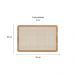 Conjunto de Cabeceira Solteiro com Mesa de Apoio Oslo 2 GV Hanover e Dourado