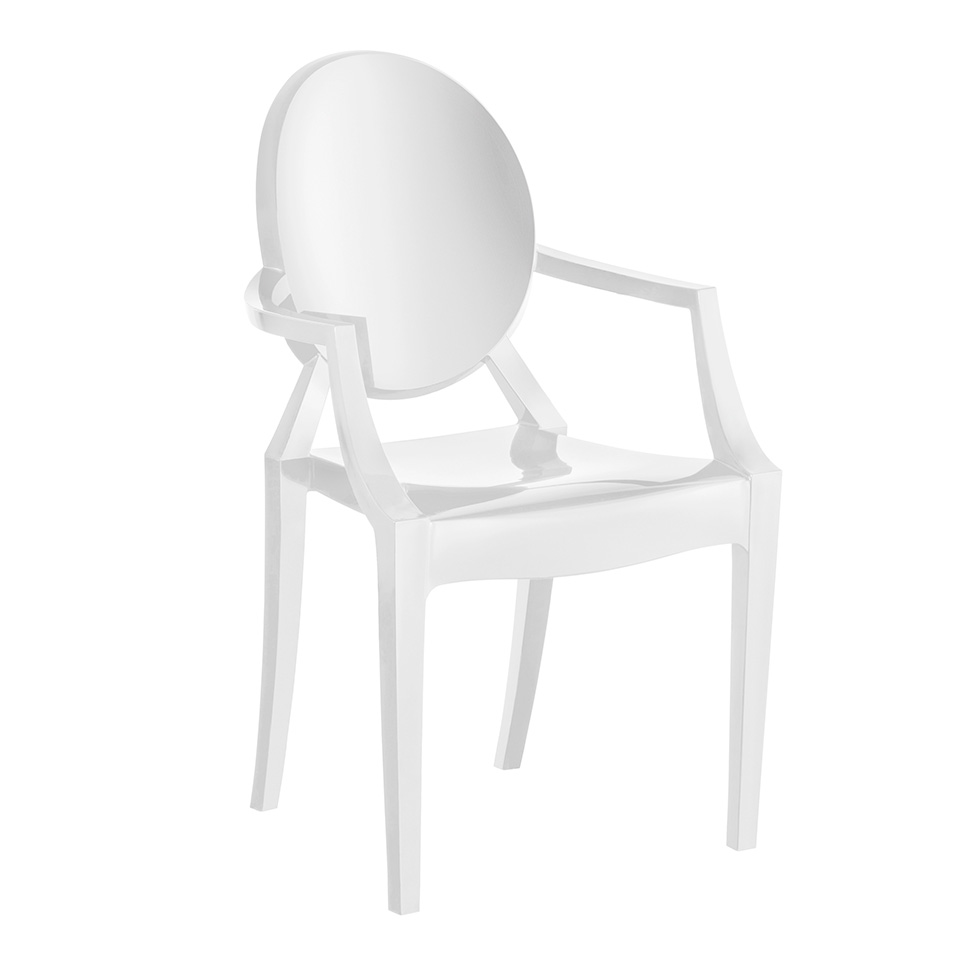 Conjunto de Cadeiras de Plástico Wind Branca