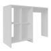 Conjunto de Escrivaninha Matrix com Estante Multy Branco