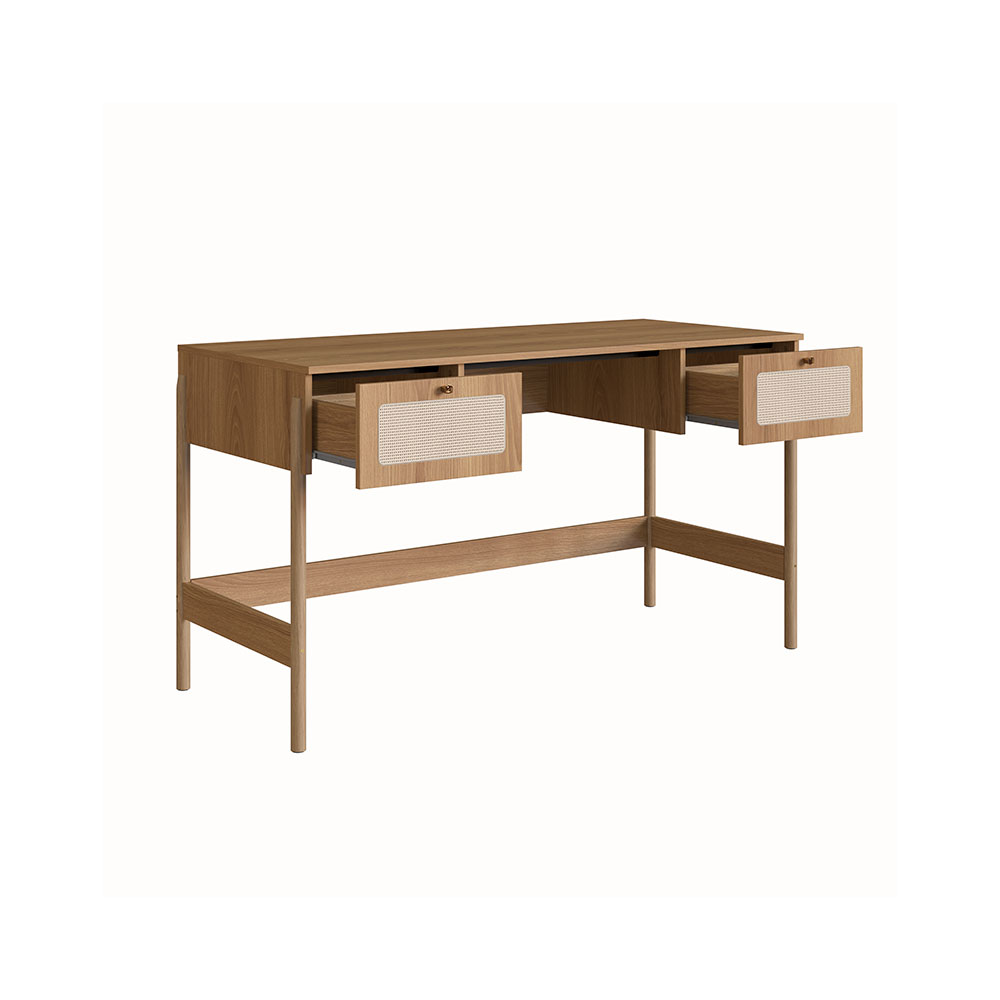 Conjunto de Escrivaninha com Estante Oslo Hanover