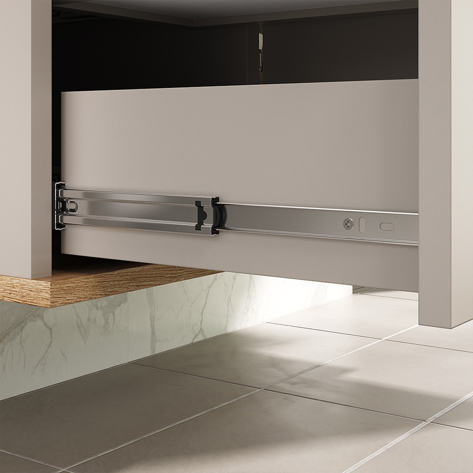 Conjunto de Gabinete e Armário de Banheiro com Espelho Aqua II 5 Portas 3 Gavetas Nude e Carvalho