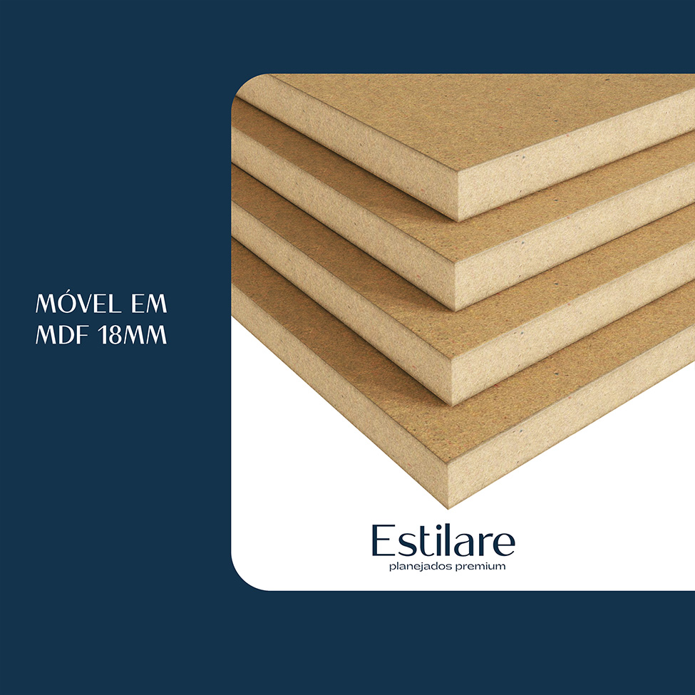 Conjunto de Gabinete e Armário de Banheiro com Espelho Nature 4 Portas Nude e Carvalho 75 cm