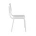 Conjunto de Mesa Infantil Retangular com Tampo MDF e 2 Cadeiras Laura Branco