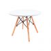 Conjunto de Mesa Infantil Well com 4 Cadeiras Eames Branco